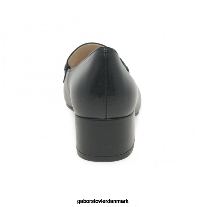 Gabor Kvinder Hoolie Court sko 4T2H668 fodtøj sort