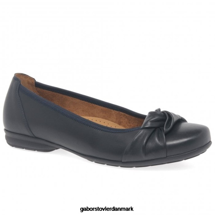 Gabor Kvinder ashlene fritidssko 4T2H690 fodtøj marineblå læder