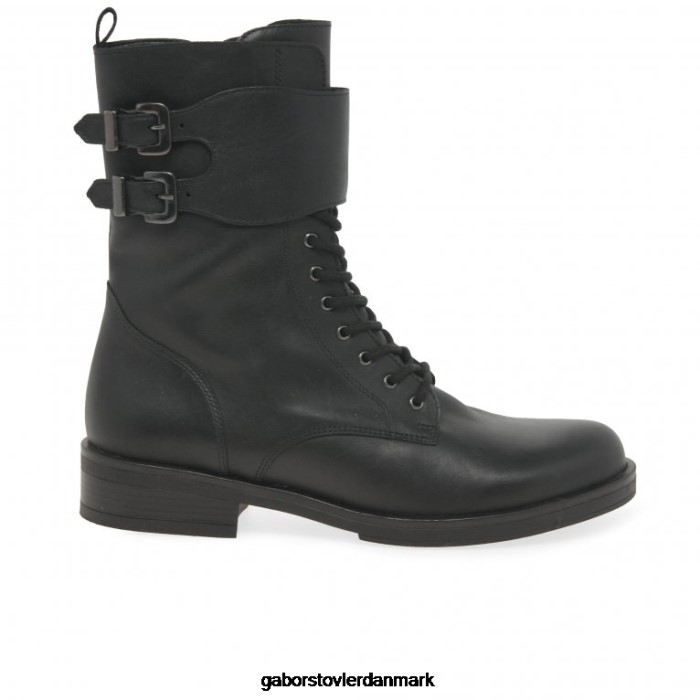 Gabor Kvinder bag biker støvler 4T2H6237 fodtøj sort