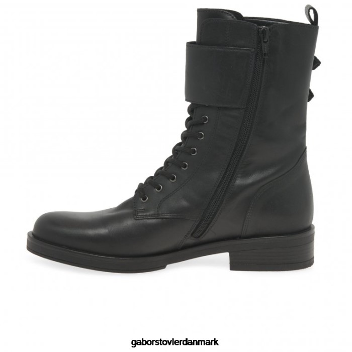 Gabor Kvinder bag biker støvler 4T2H6237 fodtøj sort