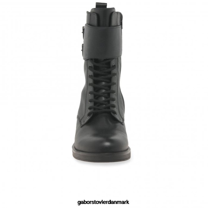 Gabor Kvinder bag biker støvler 4T2H6237 fodtøj sort