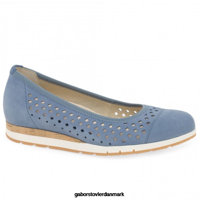 Gabor Kvinder berry punch detalje sko 4T2H61 fodtøj himlen nubuck