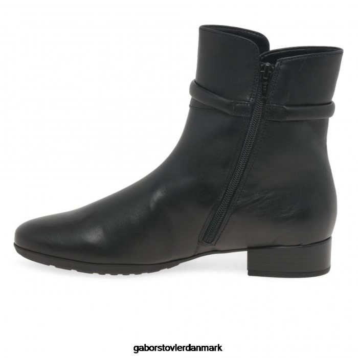 Gabor Kvinder boom ankelstøvler 4T2H6248 fodtøj sort guld