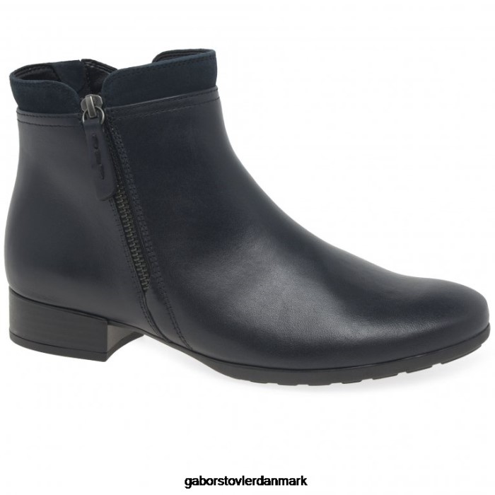 Gabor Kvinder briano ankelstøvler 4T2H6243 fodtøj midnat/ruskind