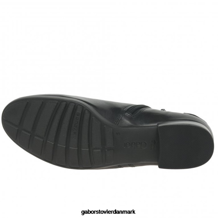 Gabor Kvinder briano ankelstøvler 4T2H6244 fodtøj sort/ruskind