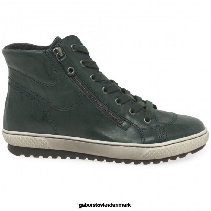 Gabor Kvinder bulner afslappede ankelstøvler 4T2H6181 fodtøj solbrun grøn