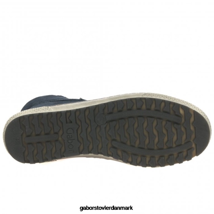 Gabor Kvinder bulner afslappede ankelstøvler 4T2H6182 fodtøj marine ruskind