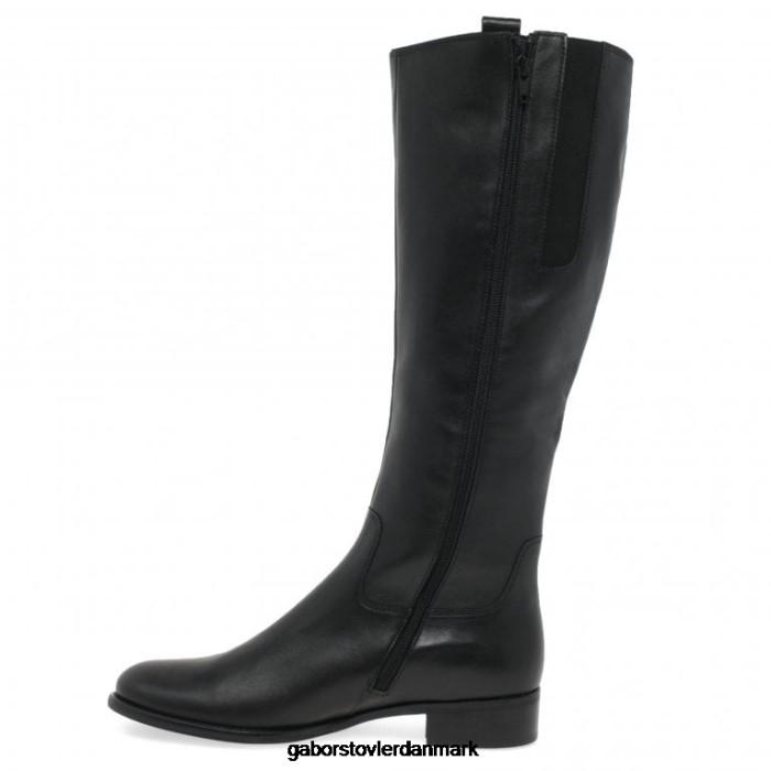 Gabor Kvinder bæk m medium kalvsiddende lange støvler 4T2H6267 fodtøj sort