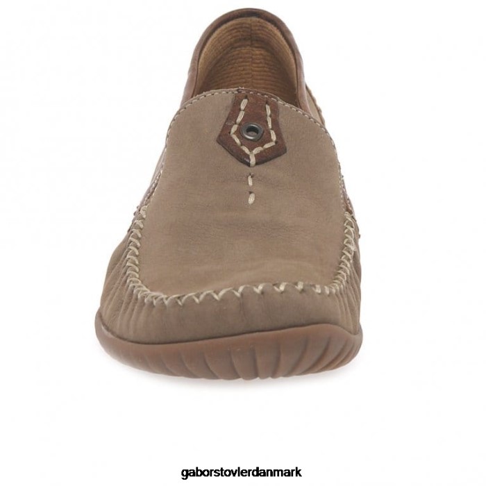 Gabor Kvinder californiske sporty mokkasiner 4T2H681 fodtøj corda nubuck/tan