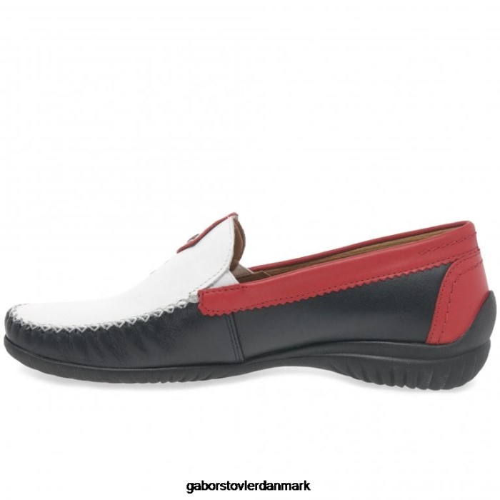 Gabor Kvinder californiske sporty mokkasiner 4T2H682 fodtøj midnat multi