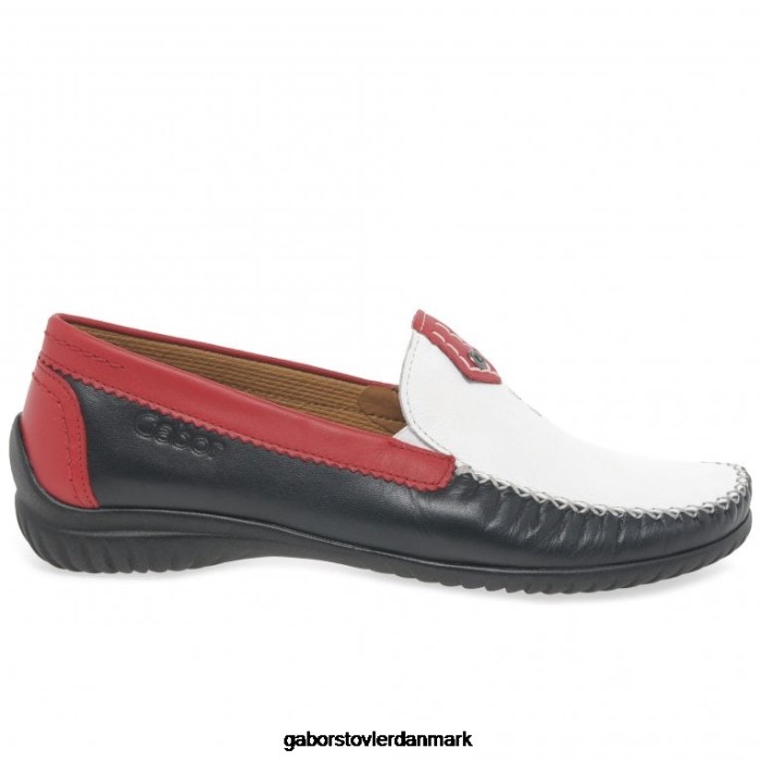 Gabor Kvinder californiske sporty mokkasiner 4T2H682 fodtøj midnat multi