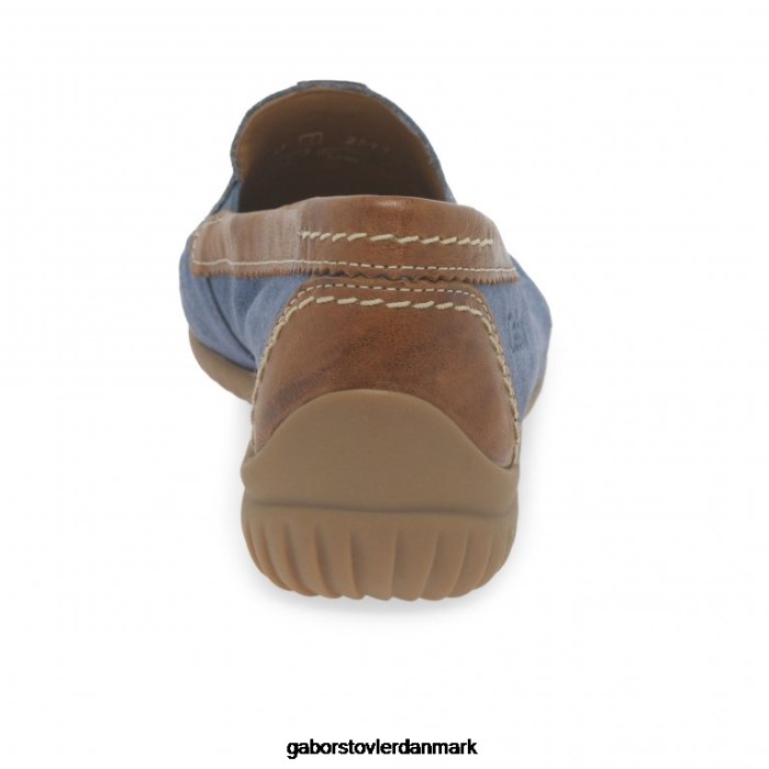 Gabor Kvinder californiske sporty mokkasiner 4T2H683 fodtøj jeans ruskind/whisky