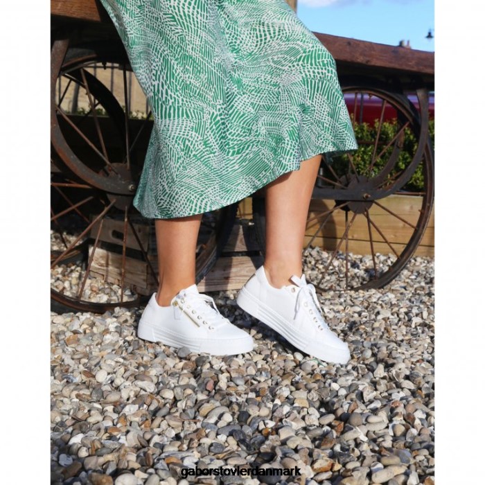 Gabor Kvinder campus trænere 4T2H6144 fodtøj hvid/platino