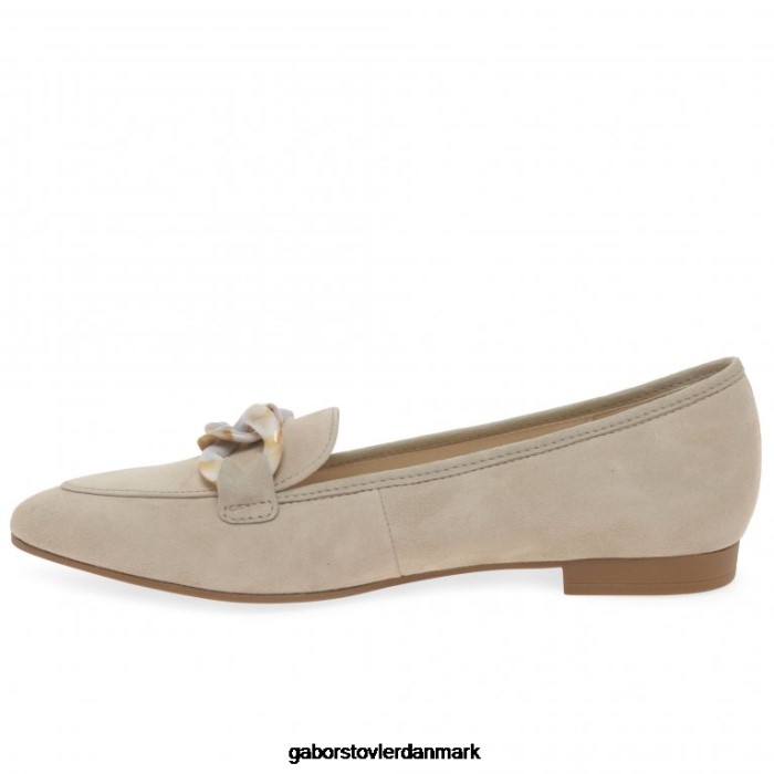 Gabor Kvinder carol loafers 4T2H696 fodtøj ørken ruskind
