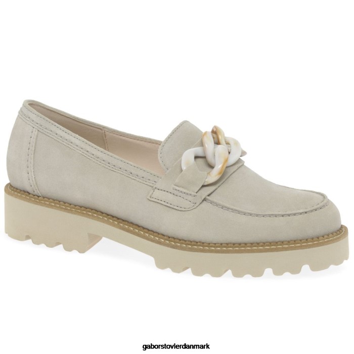 Gabor Kvinder daisy loafers 4T2H6323 fodtøj hør ruskind