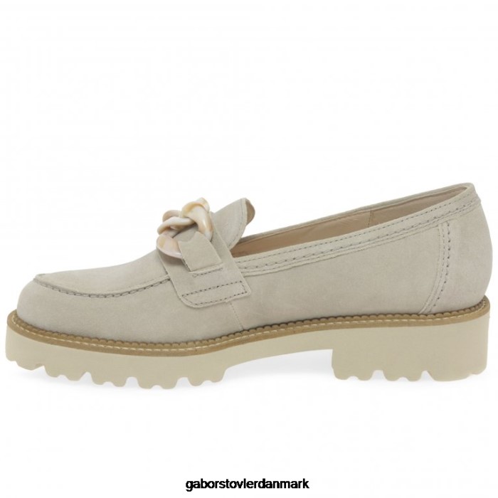 Gabor Kvinder daisy loafers 4T2H6323 fodtøj hør ruskind