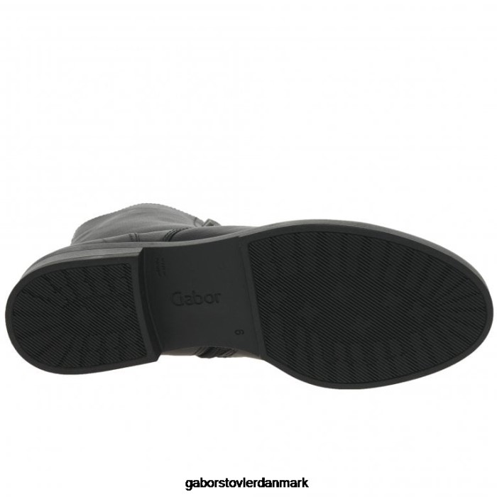 Gabor Kvinder dame biker støvler 4T2H6200 fodtøj sort