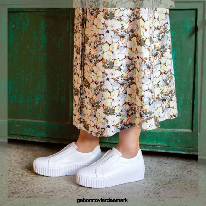 Gabor Kvinder debra trænere 4T2H6148 fodtøj hvid