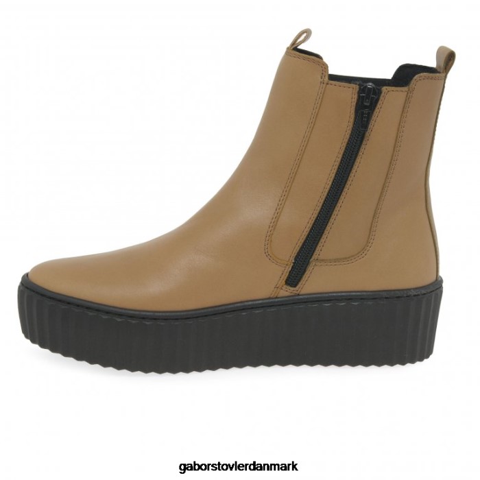 Gabor Kvinder december chelsea støvler 4T2H6206 fodtøj chino