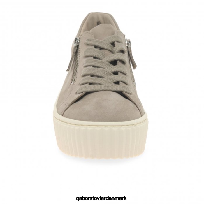 Gabor Kvinder dolly trænere 4T2H6131 fodtøj hør nubuck