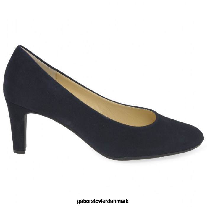 Gabor Kvinder edina court sko 4T2H634 fodtøj atlantisk ruskind