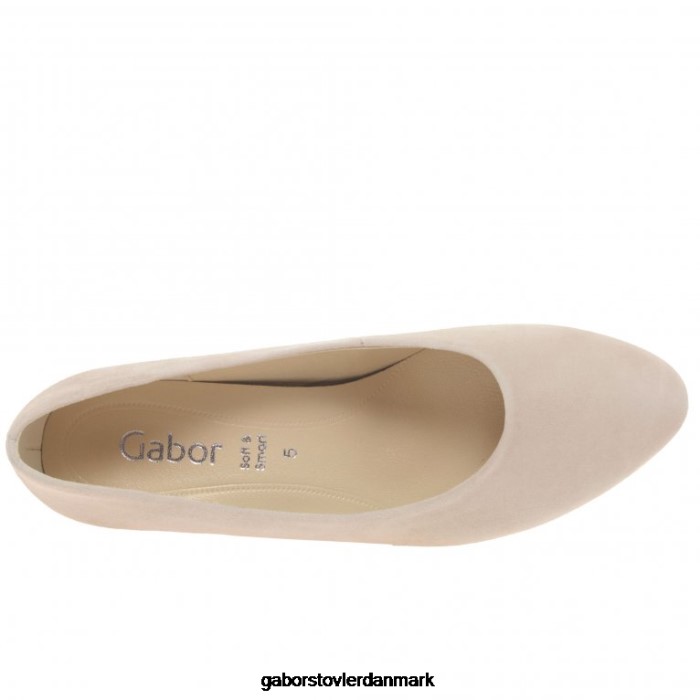 Gabor Kvinder edina court sko 4T2H636 fodtøj rouge ruskind