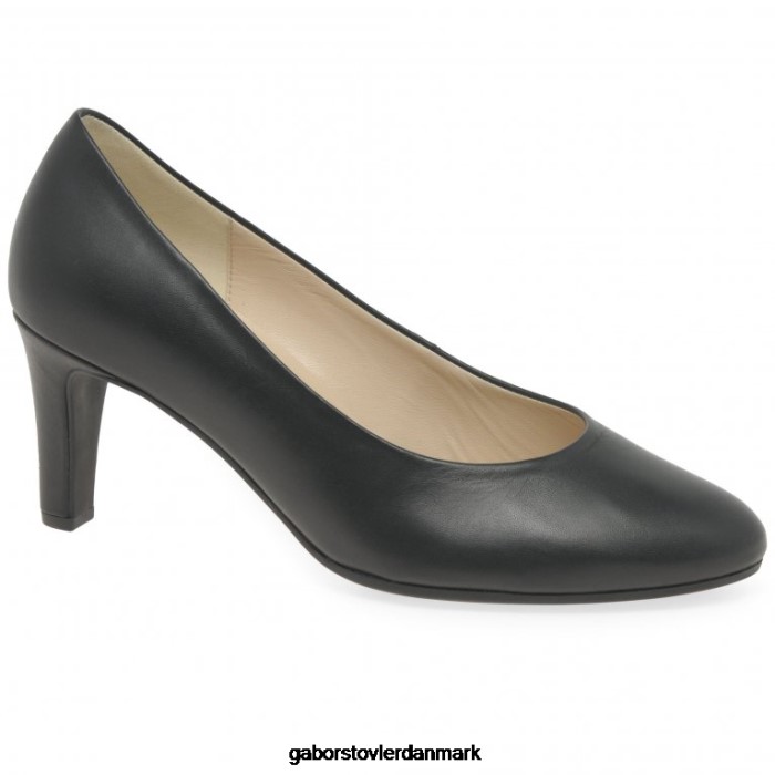 Gabor Kvinder edina court sko 4T2H637 fodtøj sort