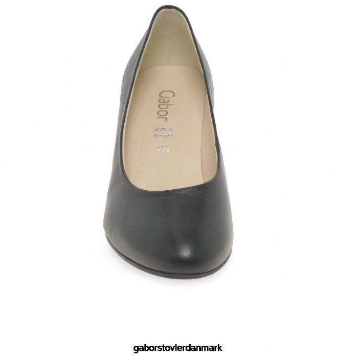 Gabor Kvinder edina court sko 4T2H637 fodtøj sort