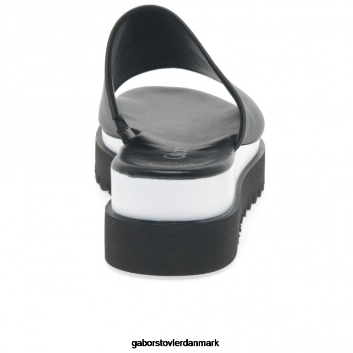 Gabor Kvinder emily-rose platform muldyr 4T2H6174 fodtøj sort