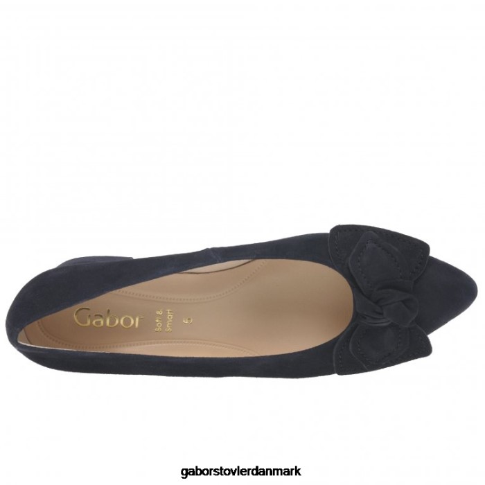 Gabor Kvinder fede banesko 4T2H650 fodtøj atlantisk ruskind