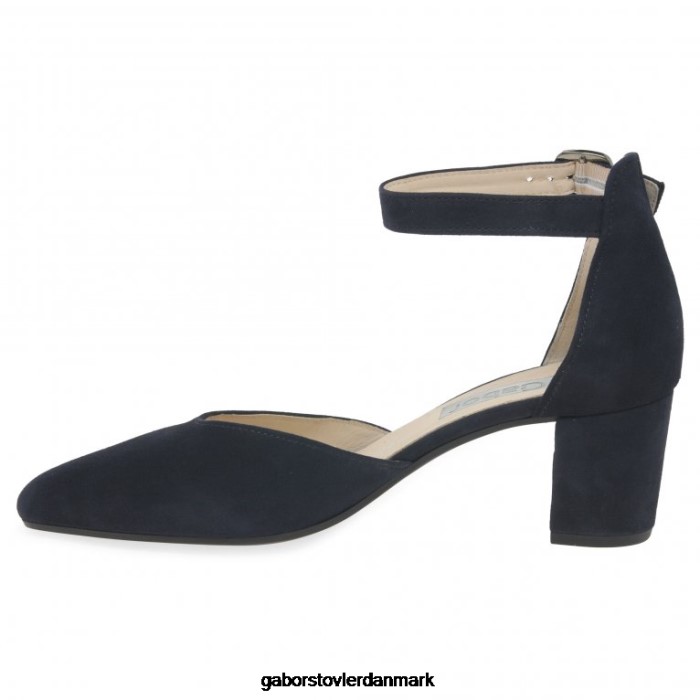 Gabor Kvinder galla sko til åben bane 4T2H660 fodtøj atlantisk ruskind