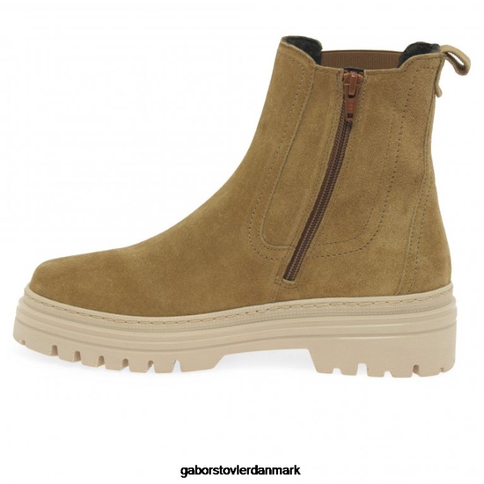 Gabor Kvinder gazania chelsea støvler 4T2H6235 fodtøj løve ruskind