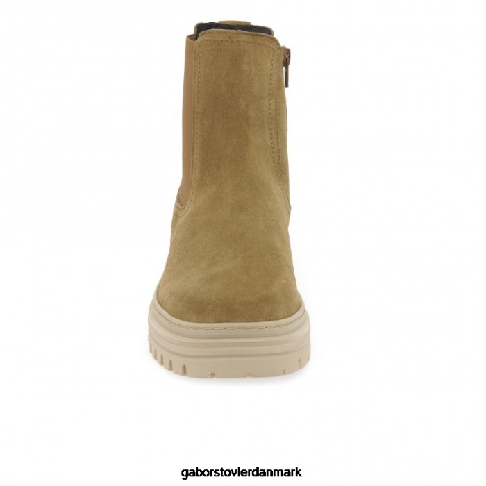 Gabor Kvinder gazania chelsea støvler 4T2H6235 fodtøj løve ruskind