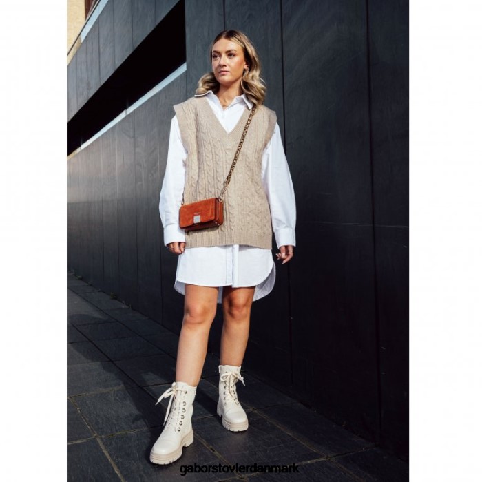 Gabor Kvinder genua militærstøvler 4T2H6233 fodtøj panna