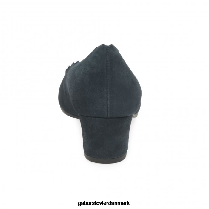 Gabor Kvinder gigi banesko 4T2H644 fodtøj mørkeblå ruskind