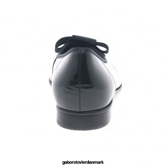 Gabor Kvinder hjælpe buet trim ballerina flade 4T2H69 fodtøj hav patent