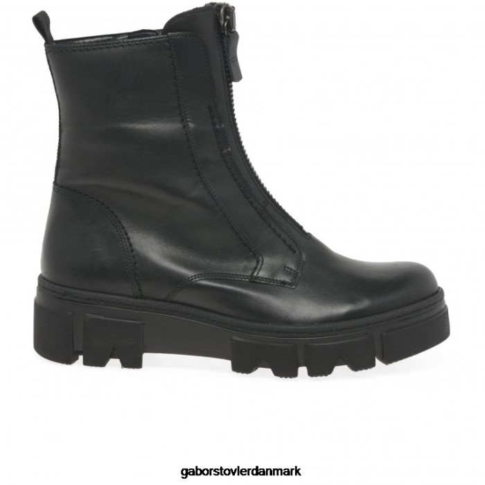 Gabor Kvinder joy biker støvle 4T2H6242 fodtøj sort