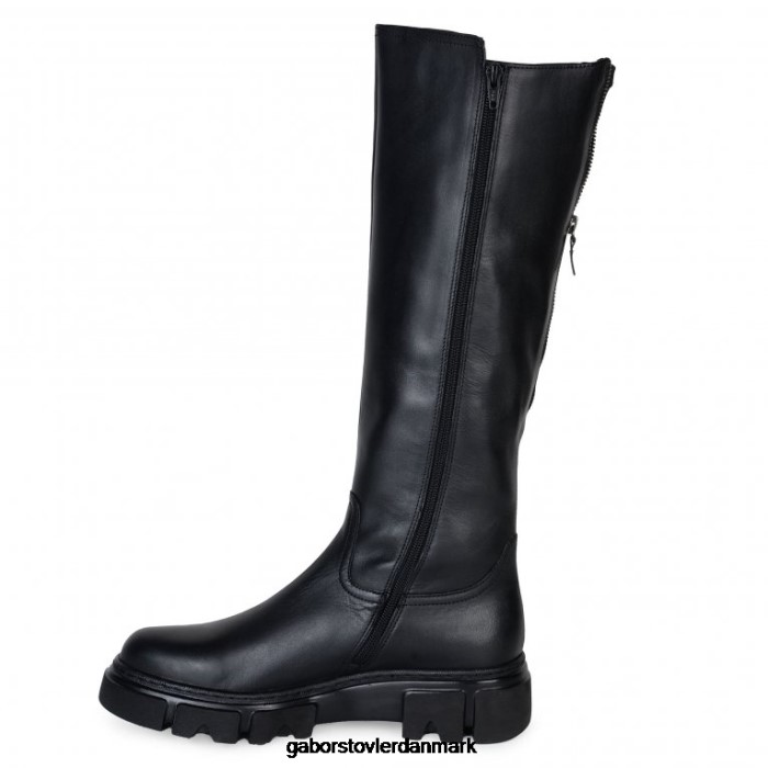 Gabor Kvinder juan knæhøje støvler 4T2H6273 fodtøj sort
