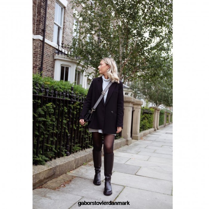 Gabor Kvinder juan knæhøje støvler 4T2H6273 fodtøj sort