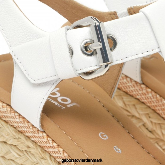 Gabor Kvinder karen moderne sandaler 4T2H6164 fodtøj hvid