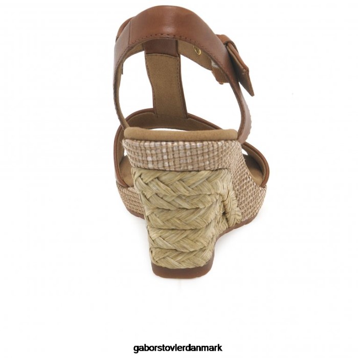 Gabor Kvinder karen moderne sandaler 4T2H6165 fodtøj jordnød
