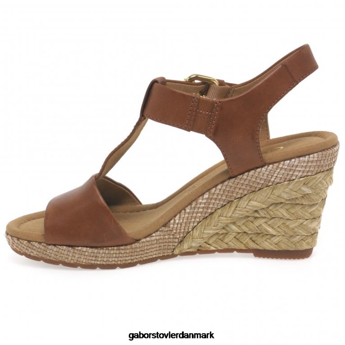 Gabor Kvinder karen moderne sandaler 4T2H6165 fodtøj jordnød