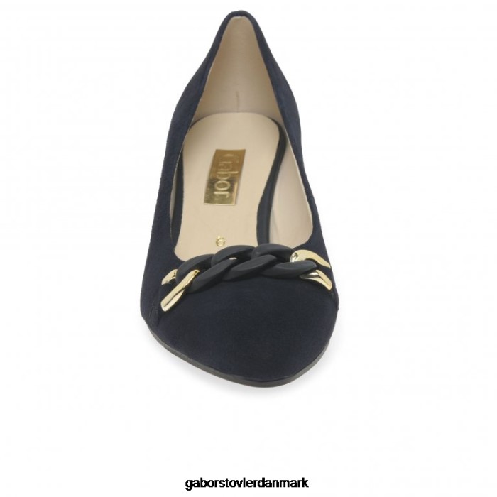 Gabor Kvinder keera banesko 4T2H652 fodtøj atlantisk ruskind