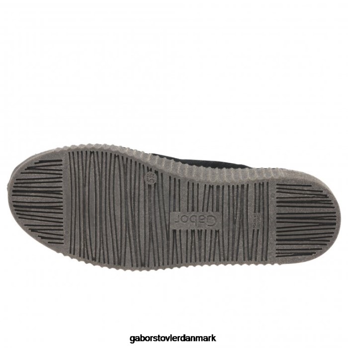 Gabor Kvinder lanse ankelstøvler 4T2H6230 fodtøj sort ruskind