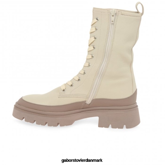 Gabor Kvinder leora biker støvler 4T2H6245 fodtøj panna/mørk nøgen