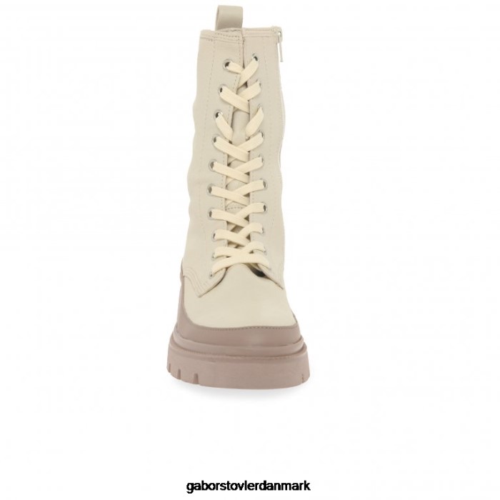 Gabor Kvinder leora biker støvler 4T2H6245 fodtøj panna/mørk nøgen