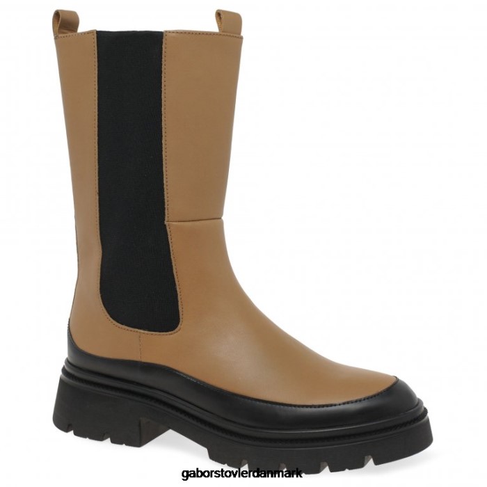 Gabor Kvinder lexington chelsea støvler 4T2H6246 fodtøj chino/sort