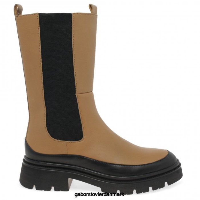 Gabor Kvinder lexington chelsea støvler 4T2H6246 fodtøj chino/sort