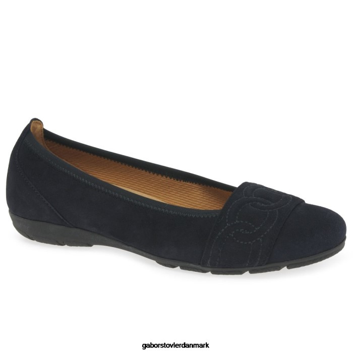 Gabor Kvinder lighedssko 4T2H616 fodtøj atlantisk ruskind