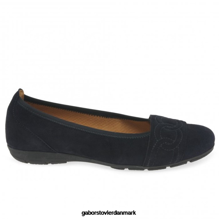 Gabor Kvinder lighedssko 4T2H616 fodtøj atlantisk ruskind